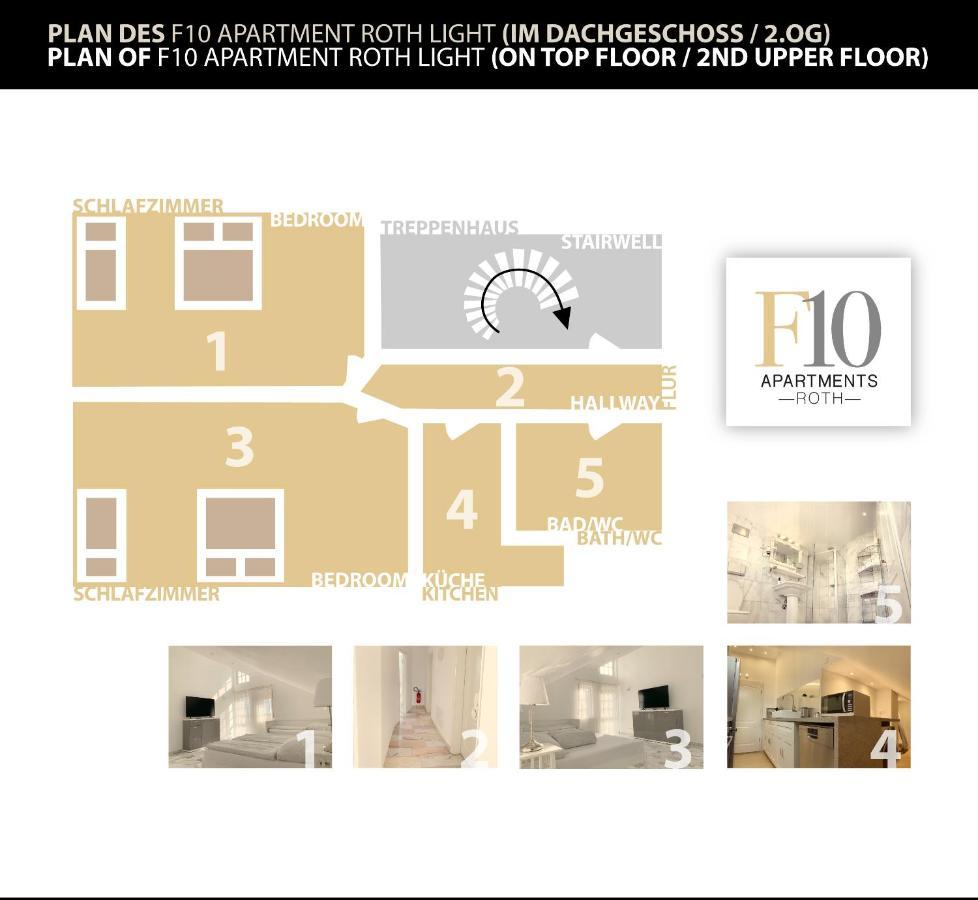 F10 Apartments Roth Pfaffenhofen an der Roth Eksteriør billede