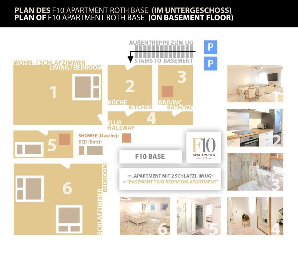 F10 Apartments Roth Pfaffenhofen an der Roth Eksteriør billede